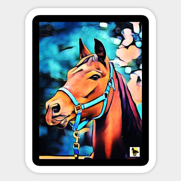 Proud Horse Sticker by SunshineHorses